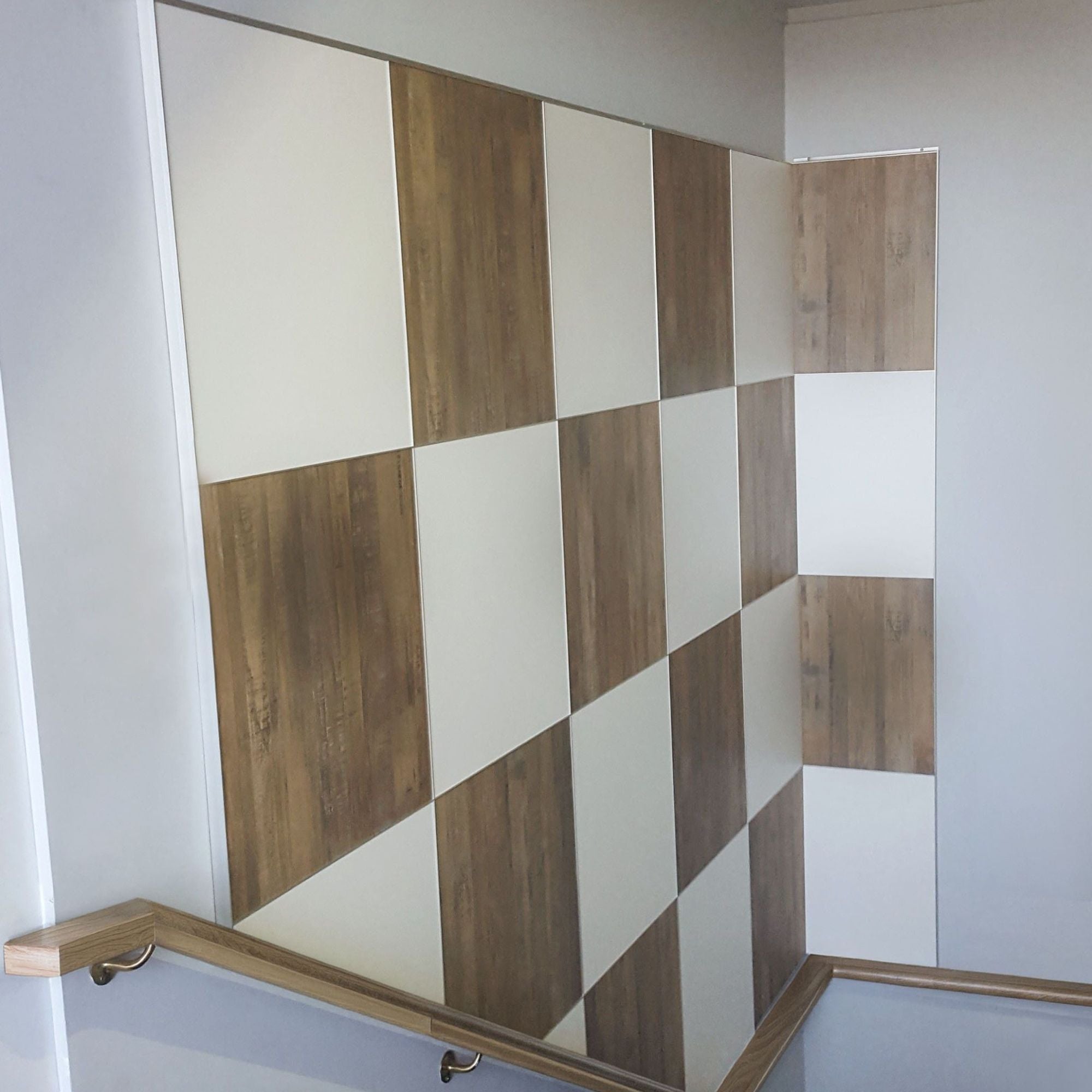 Factory Stairwell Wall Feature