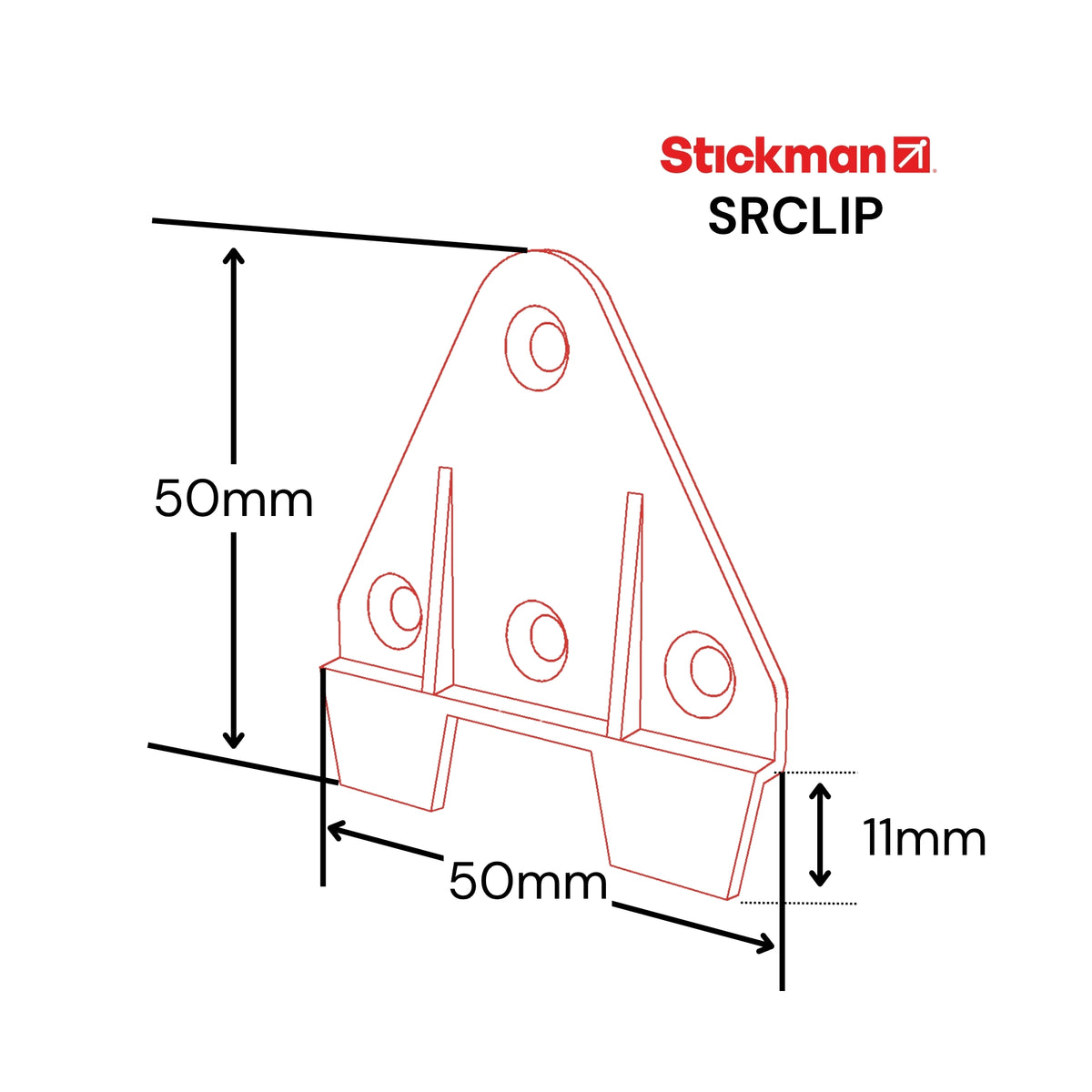 Split Rail Clip